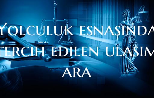 Yolculuk esnasinda tercih edilen ulasim ara